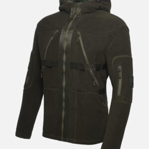Толстовка флисовая мужская тактическая на молнии с системой Молле ConfАrmy (олива)