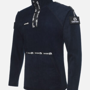 Толстовка-поло флисовая мужская ConfАrmy (синий плюш)