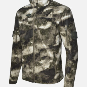 Толстовка флисовая мужская тактическая на молнии ConfАrmy (серый мох)